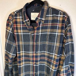 Cool Vintage Hipster Flannel Shirt XL
